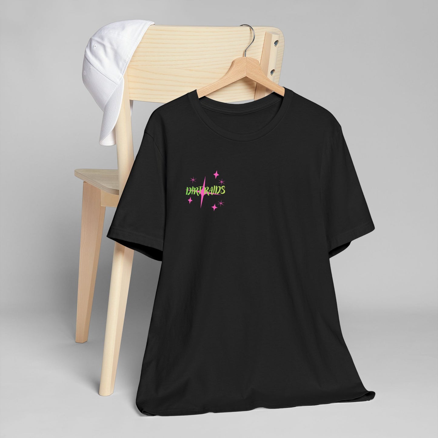 Cross Graphic T-Shirt — 'Dirt Roads' Grunge Christian Tee
