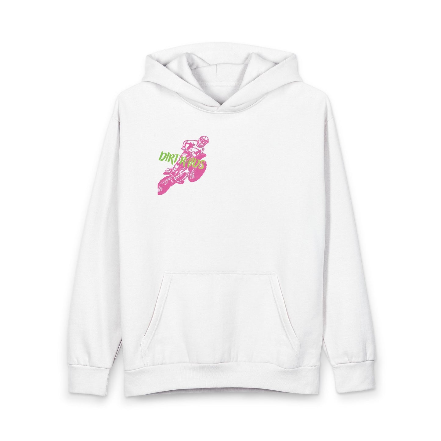 Dirt Roads Cross Graphic Hoodie — Grunge Splatter Pullover